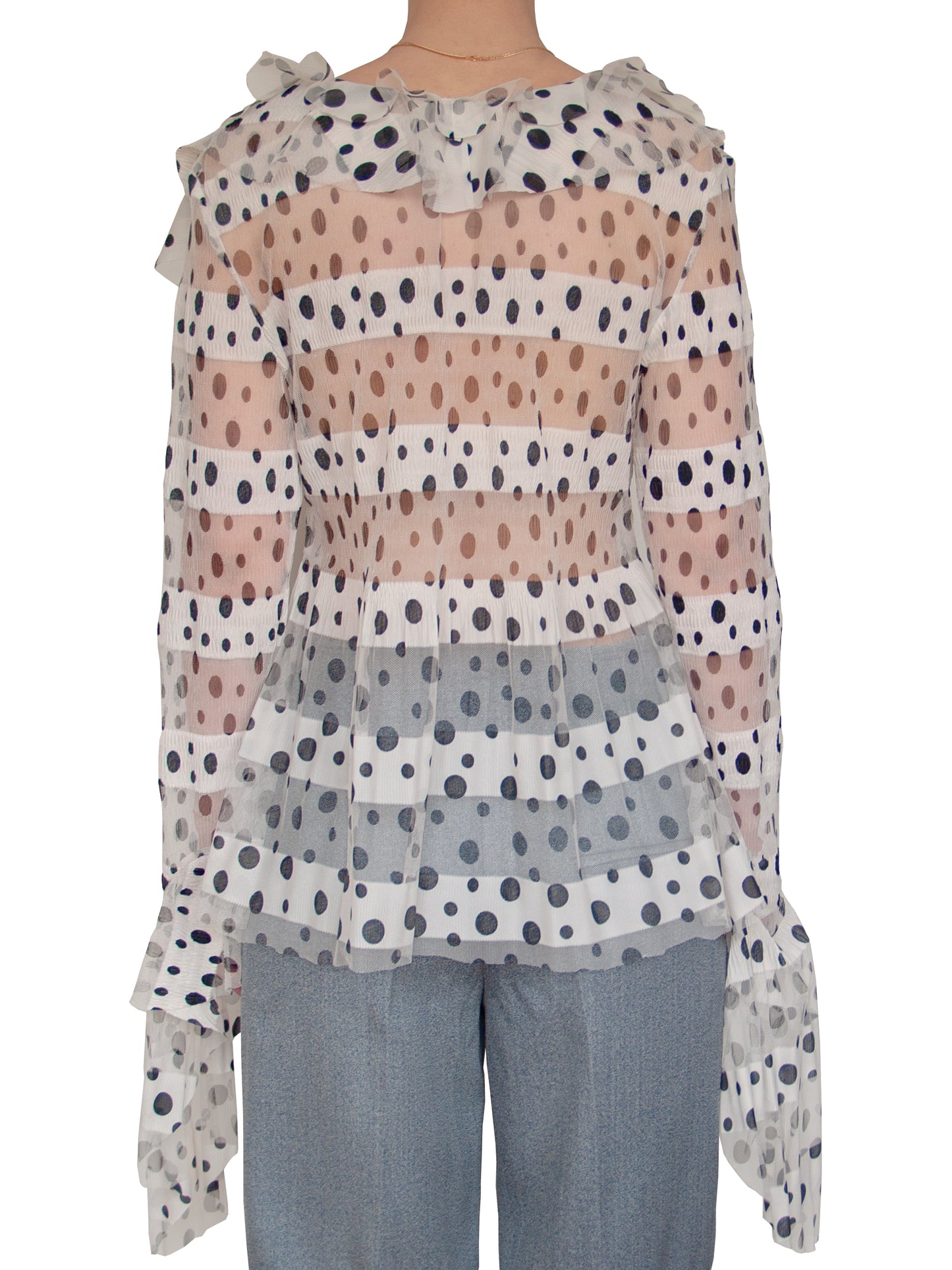Blouse à volants Piselli