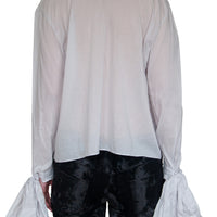 Blouse esprit blanc cassé