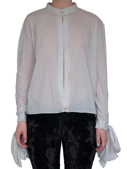 Blouse esprit blanc cassé