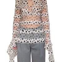 Blouse à volants Piselli