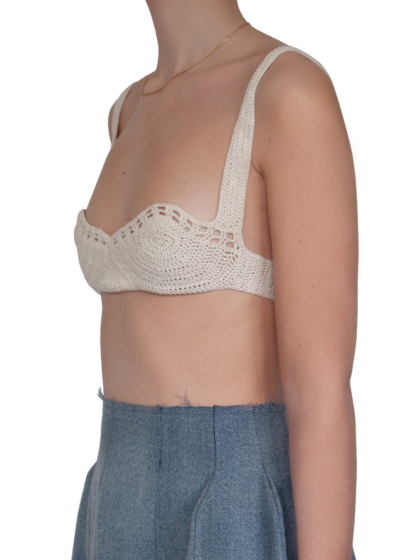 Bralette en crochet