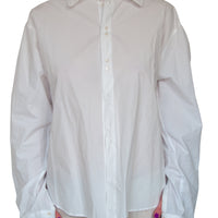 Chemise en coton blanc