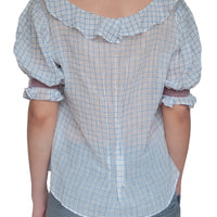 Blouse à carreaux