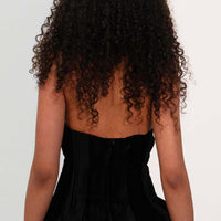 Corset velours Piselli