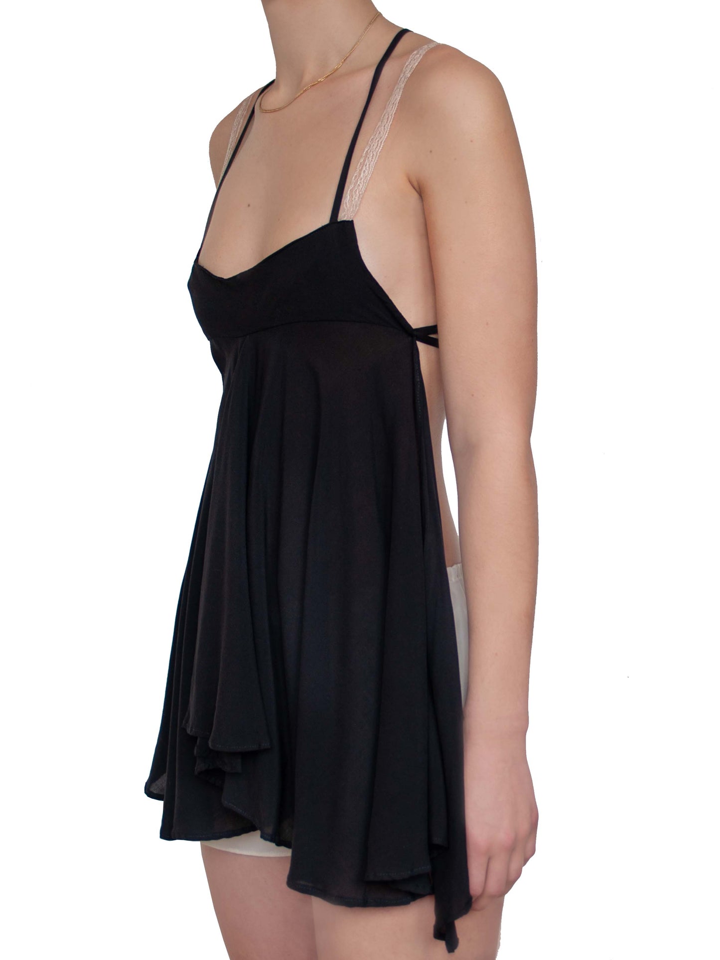 Mini-dress dos nu