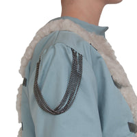 Veste officier en mouton
