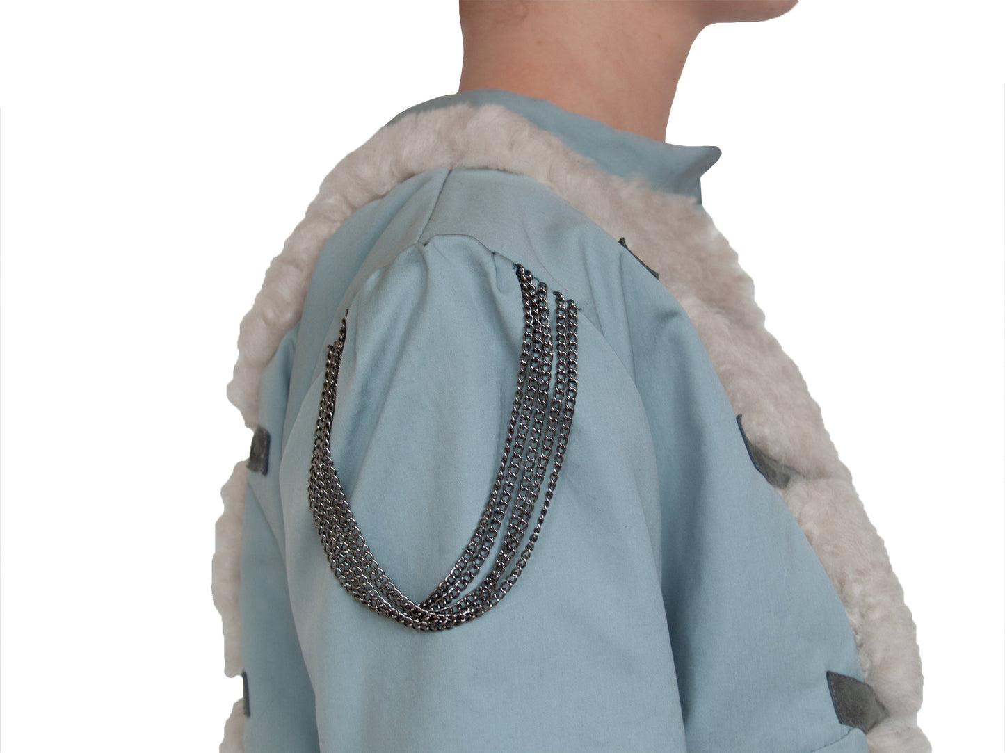 Veste officier en mouton